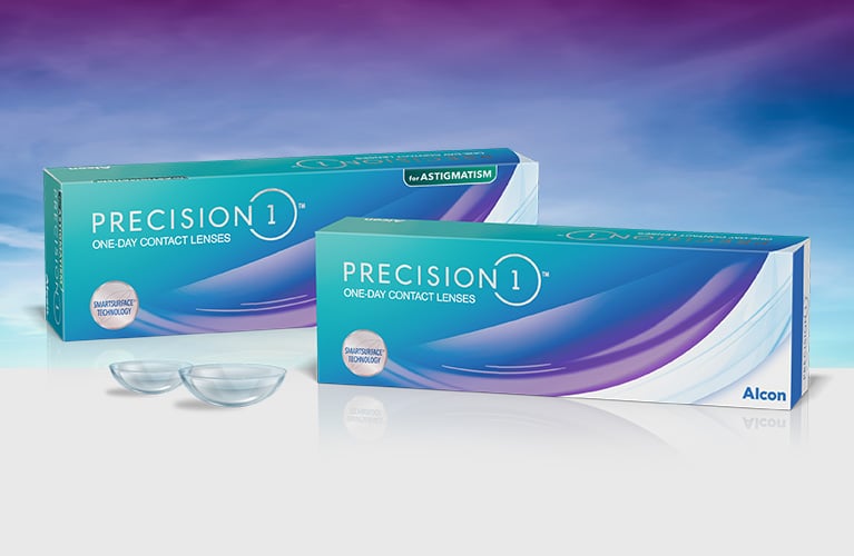 Precise Vision & Comfort With PRECISION1 Contacts | Eyeglass World