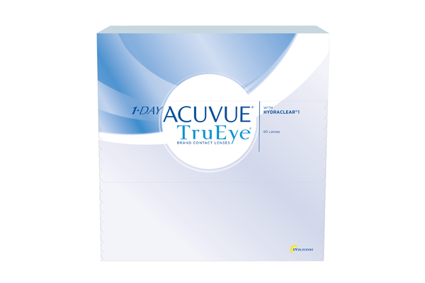 1-DAY ACUVUE TruEye 90 Pack large view angle 0