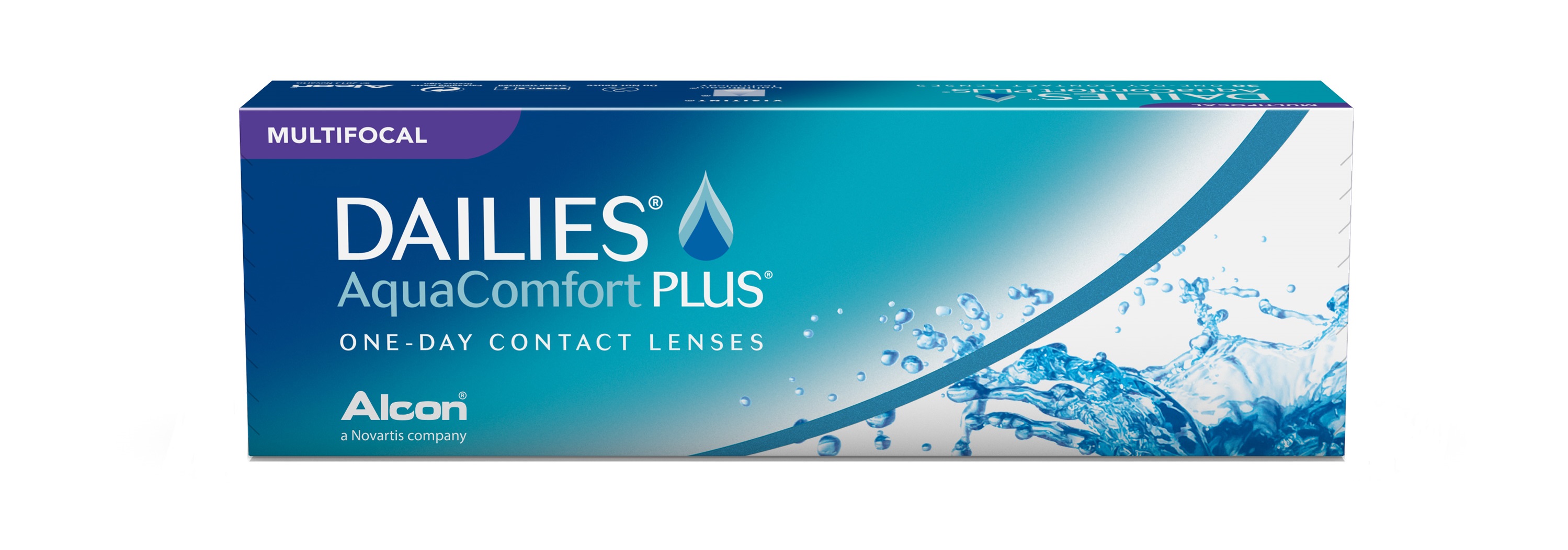 DAILIES AquaComfort PLUS MULTIFOCAL 30 Pack - High Add large view angle 0