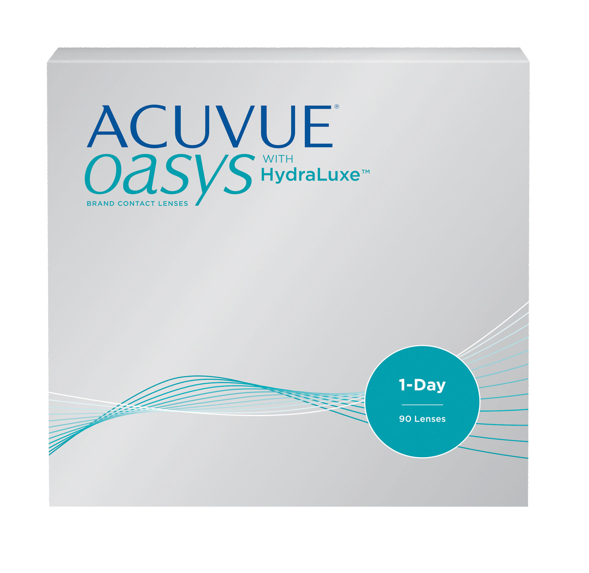 ACUVUE OASYS 1-DAY with HydraLuxe 90 Pack large view angle 0