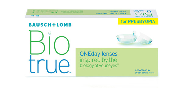 Biotrue ONEday for Presbyopia 30 Pack - High Add large view angle 0