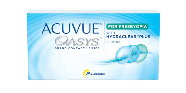 ACUVUE OASYS FOR PRESBYOPIA 6 Pack - Mid Add large view angle 0