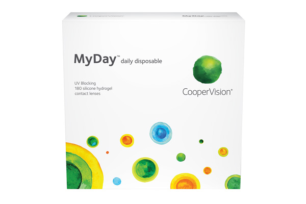 Top 10 Best Contact Lenses for Sensitive Eyes 4 MyDay daily disposable 180 Pack