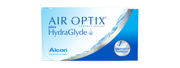 AIR OPTIX plus HydraGlyde 6 Pack large view angle 0