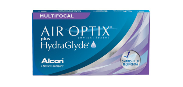 Air Optix Plus HydraGlyde Multifocal High Add 6 Pack large view angle 0