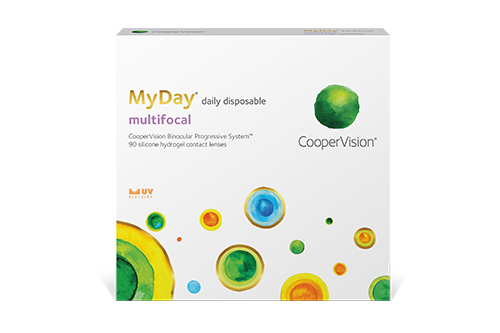 MyDay Daily Multifocal Medium Add 90 Pack large view angle 0