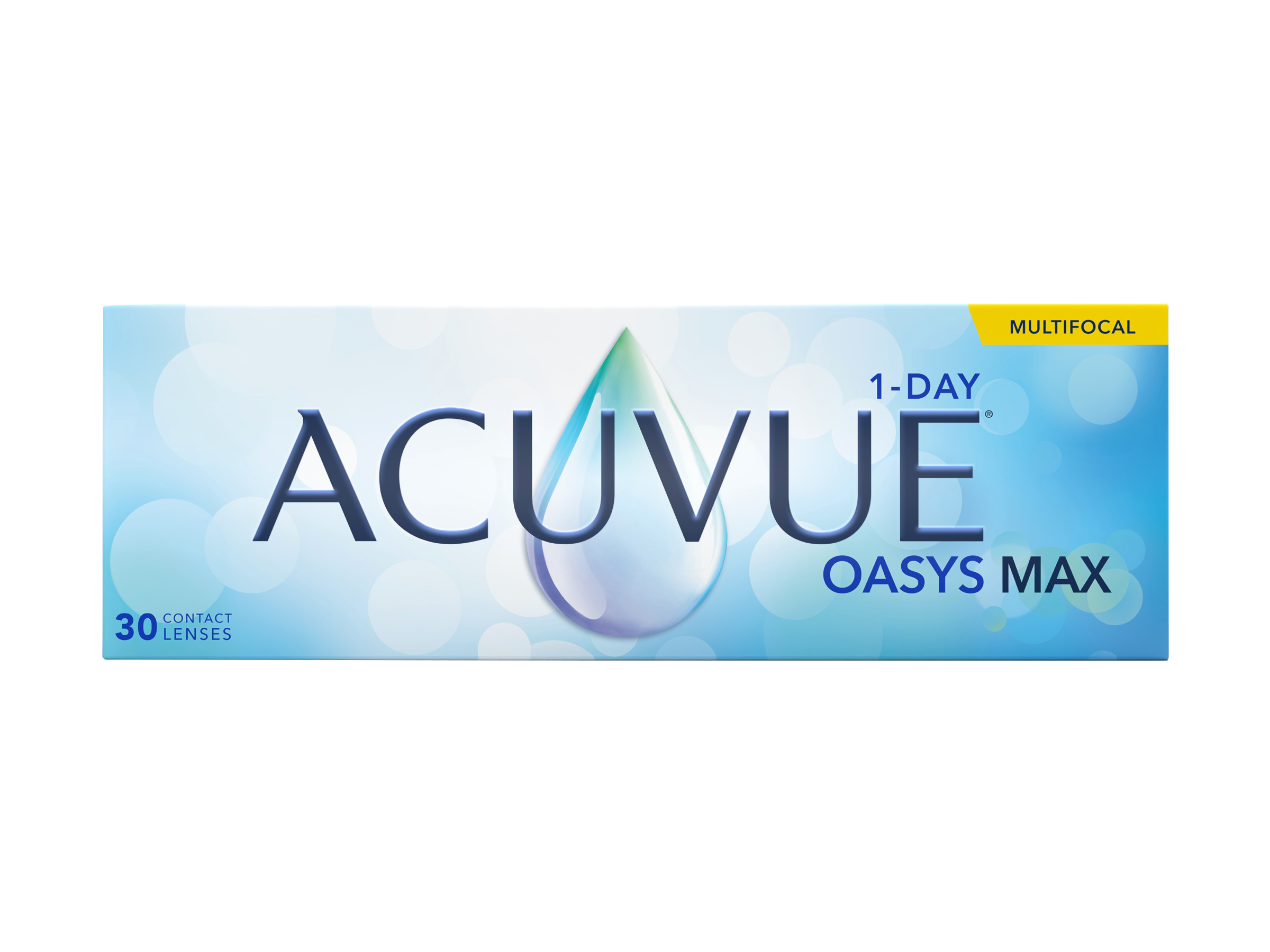 Acuvue Oasys Max 1-Day Multifocal High Add 30 Pack large view angle 0
