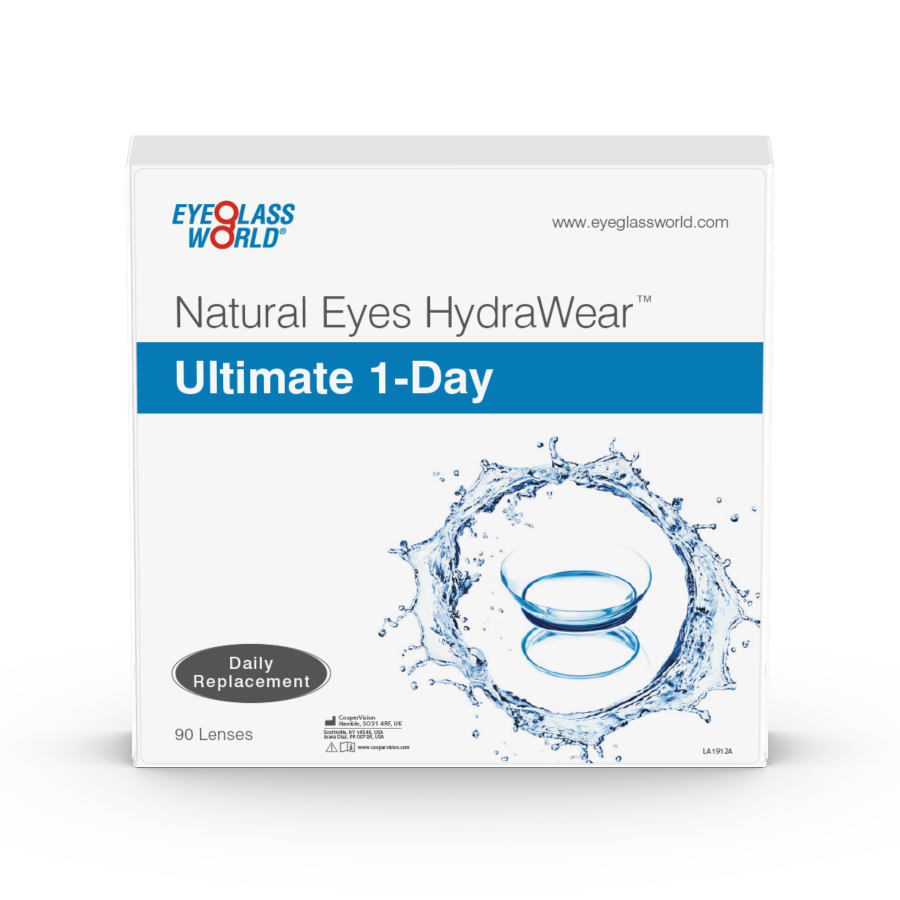 Natural Eyes HydraWear Ultimate 1 Day 90 Pack Eyeglass World