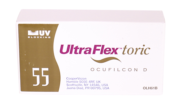 UltraFlex toric 6 Pack large view angle 0