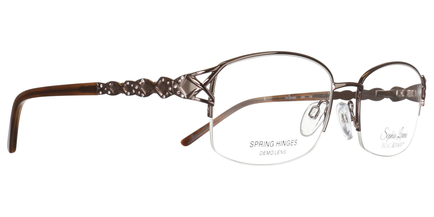 New 3 pairs lot authentic Sophia Loren prescription designer eyeglasses frames Sophia Loren M253 Eyeglasses Frames by Sophia Loren main image 4