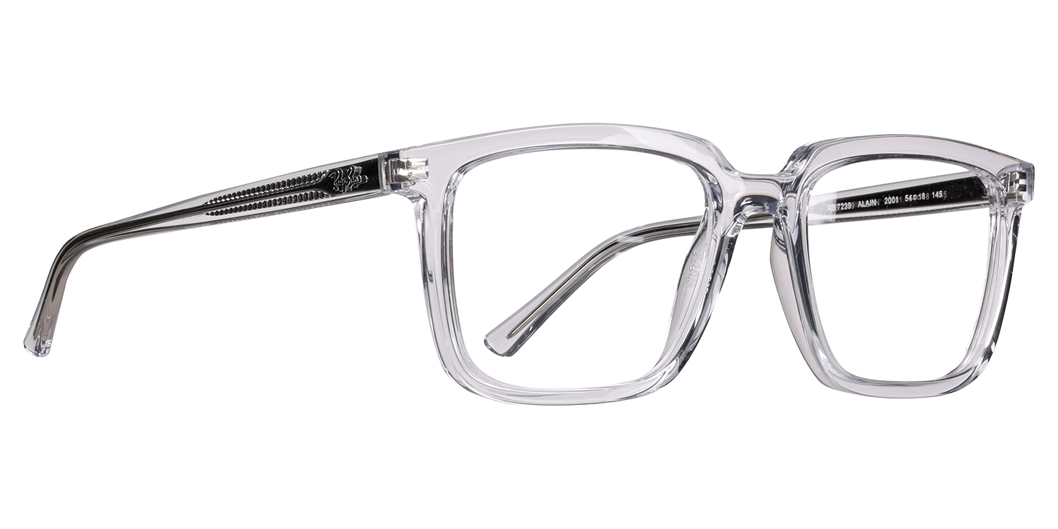 Ray-Ban gray Rectangular Eyeglass Frames with Case RB 7239 Ray-Ban RB7239 Alain Optics Eyeglasses | LensCrafters main image 4