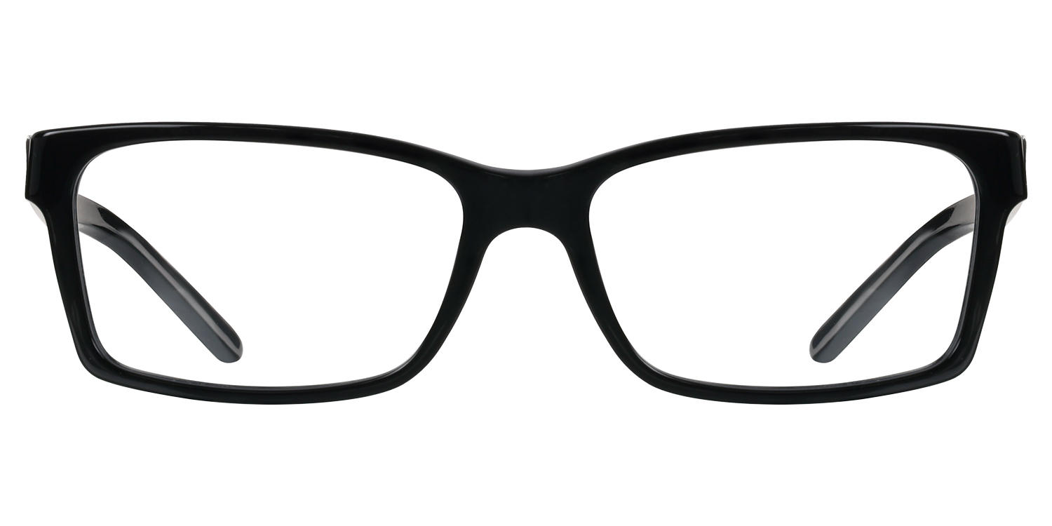 Burberry Women\'s  Black Full-Rim Optical Glasses with Signature Check Temples Burberry BE2364 Eyeglasses | FramesDirect.com main image 2