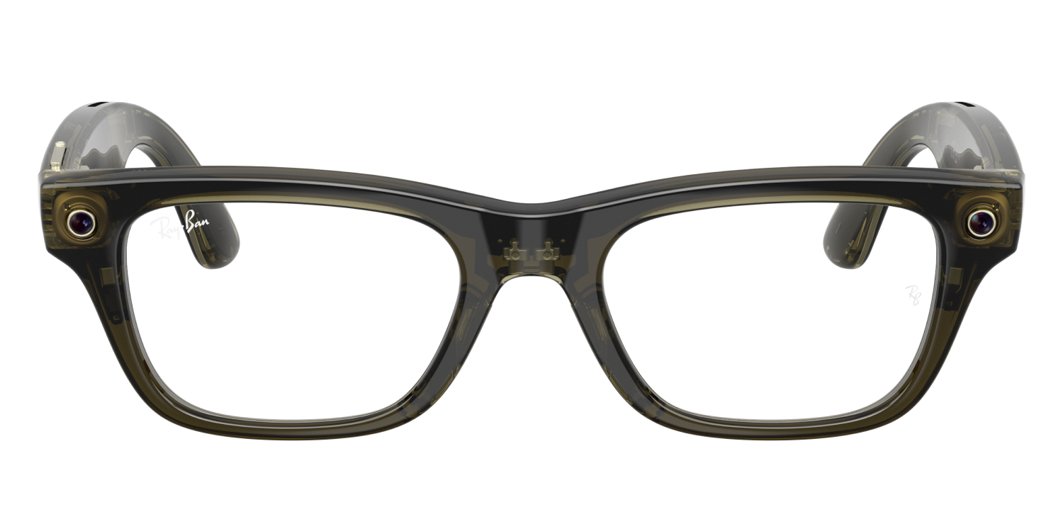 Ray-Ban® Meta Blayzer Optics (Gen 2) Matte Black Transparent Dark