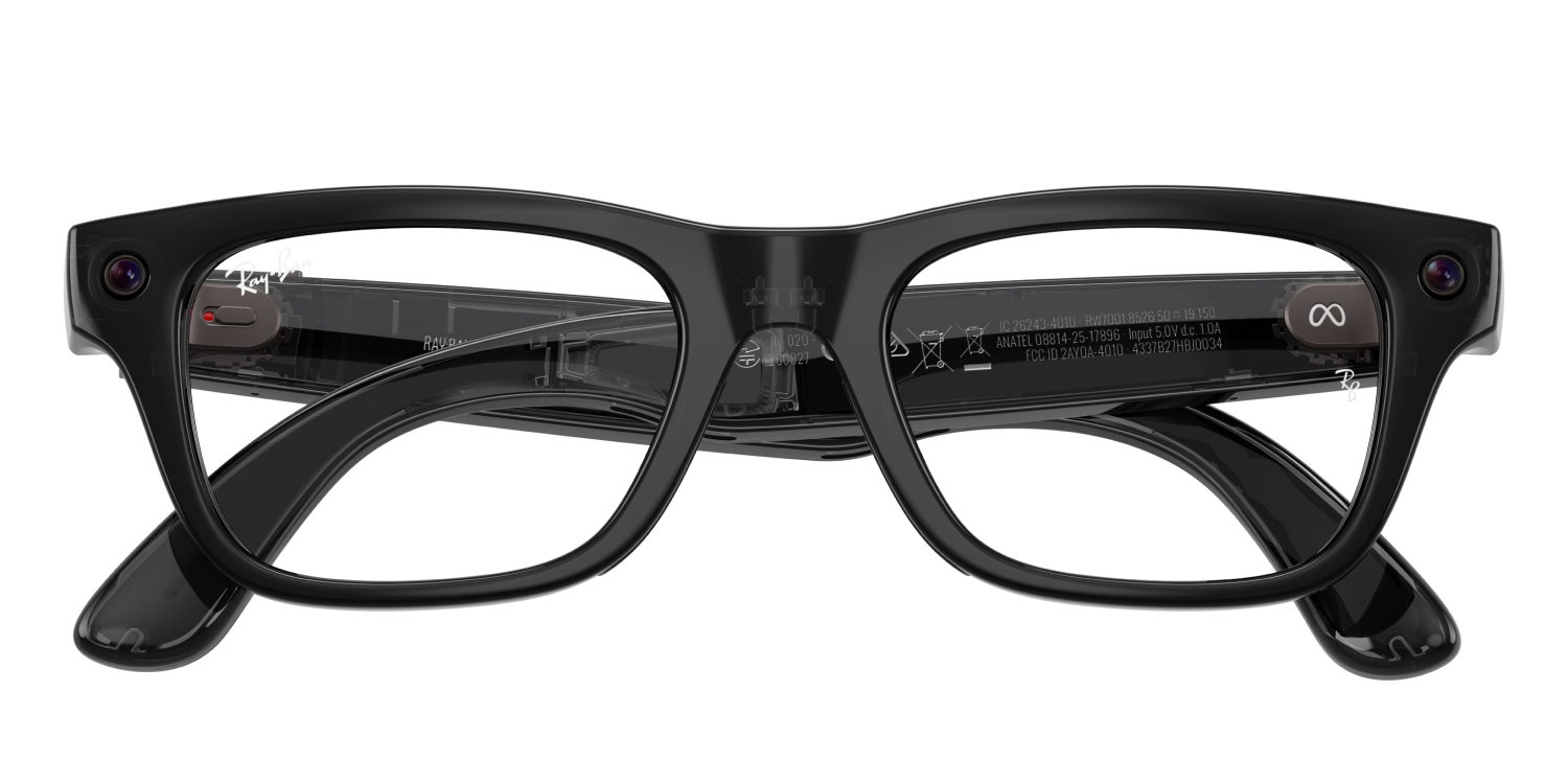 Ray-Ban® Meta Blayzer LG Optics (Gen 2) Black Transparent
